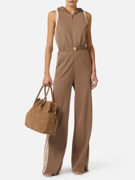 Комбинезон Elisabetta Franchi коричневый
