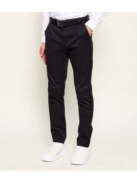Calvin Klein Chino nadrág fekete
