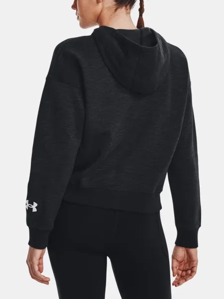 Dámska mikina Under Armour Essential Script black čierna