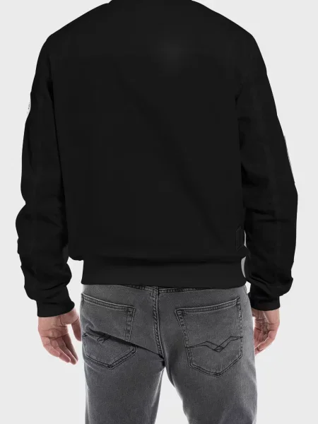 Бомбер Replay черный