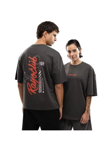 Koszulka oversize Rayo Club Lifestyle Siroko RC Tactic Letter szara