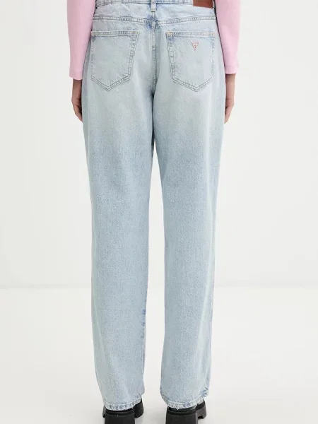 Džíny Guess Jeans high waist modré
