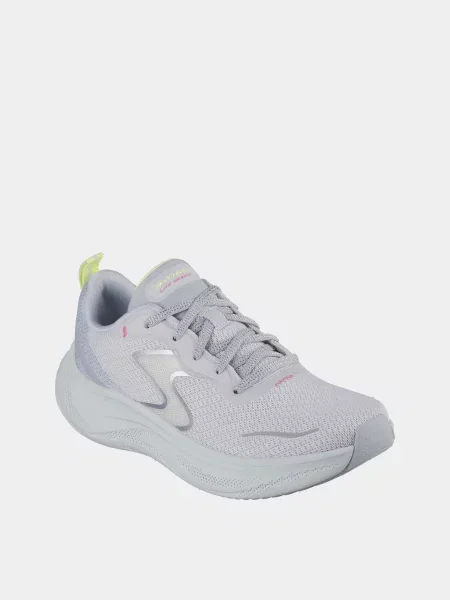 Кожаные кроссовки Skechers серые
