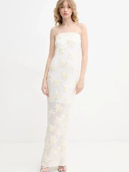 Rotate rochie maxi mulata bej