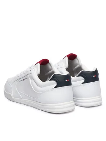 Tommy Hilfiger Sportcipők Low Pro Cupsole Perf Leather fehér