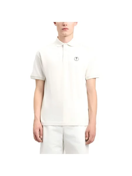 Koszulka polo Palm Angels beżowa