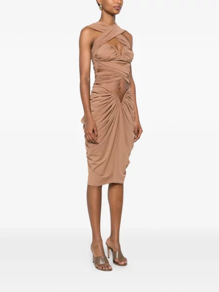 Rochie midi Mitiliane Couture drapată