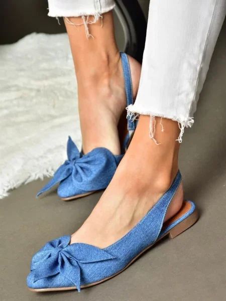 Балеринки Fox Shoes синьо