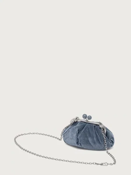 Велюровая сумка через плечо Weekend Max Mara