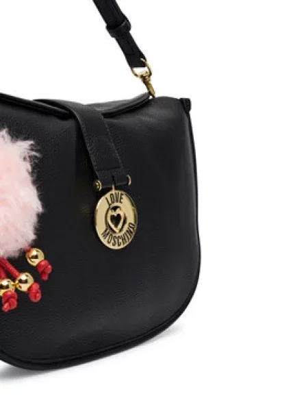 LOVE MOSCHINO Rankinė juoda
