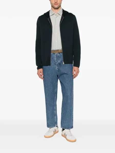 Cardigan Marc O'polo cu glugă albastru