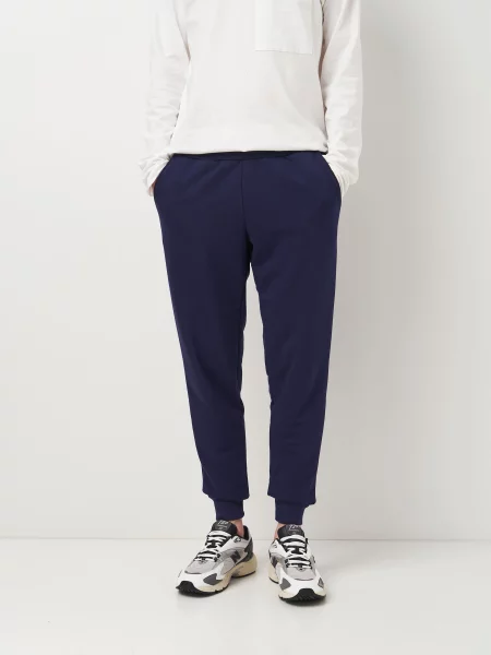 Джогери Роза бавовна/поліестер синій