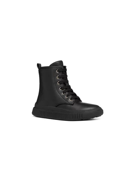 Bakancs Geox J Laquinny Girl M fekete