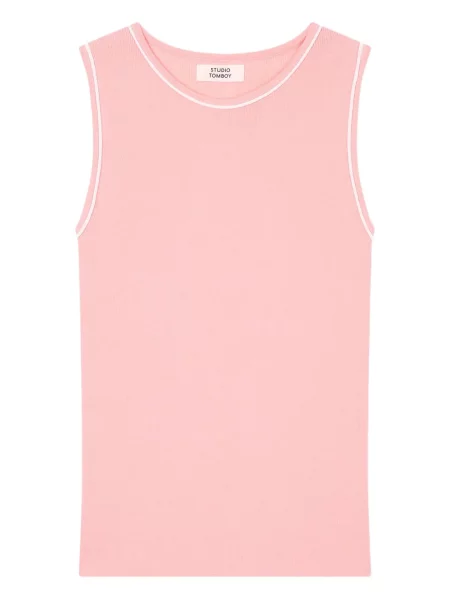 Top Studio Tomboy tricotate roz