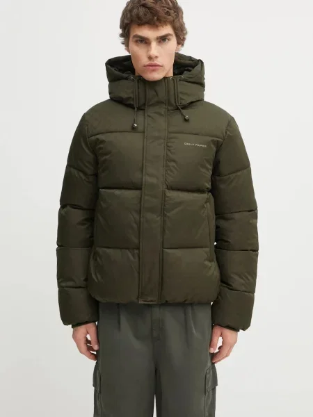 Daily Paper geacă Monogram Puffer verde