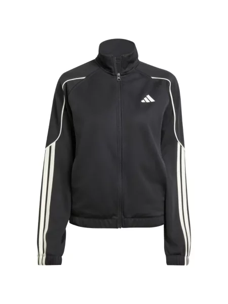 Leggings Adidas cu dungi alergare maro