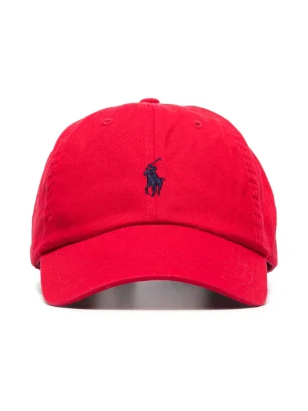 Klasszikus baseball sapka Polo Ralph Lauren autogrammal rózsaszín