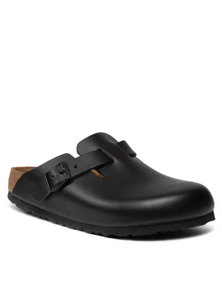 Kožne tenisice Birkenstock crna