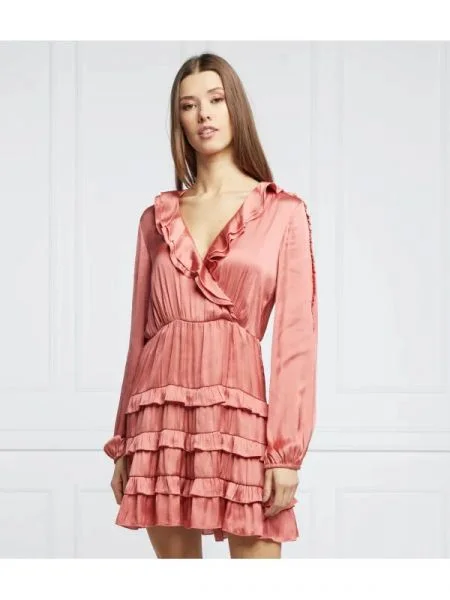 Pinko De satin rochie ARDEA