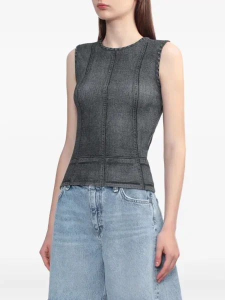 Top Rag & Bone cu imagine negru