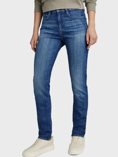 Прямі джинси G-star Raw сині