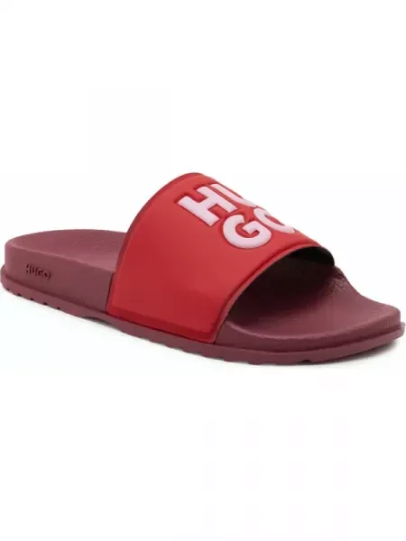 HUGO Papucs Match_it_Slid_rblg_N piros