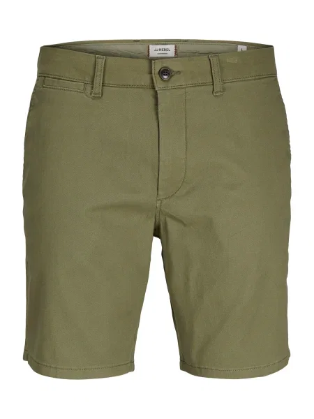 JJ Rebel Chino kalhoty JREBSHARP olivová