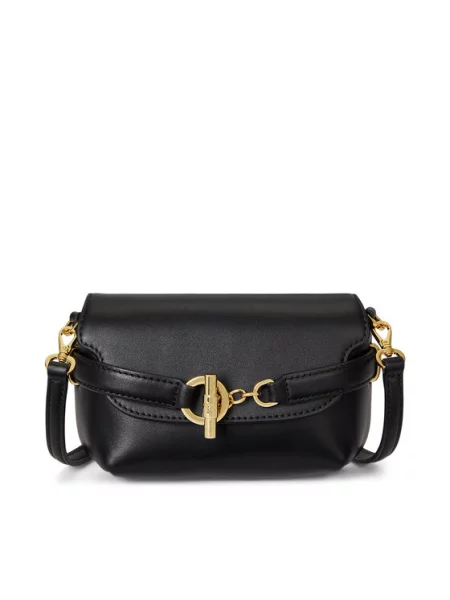 LAUREN RALPH LAUREN Ročna torba črna