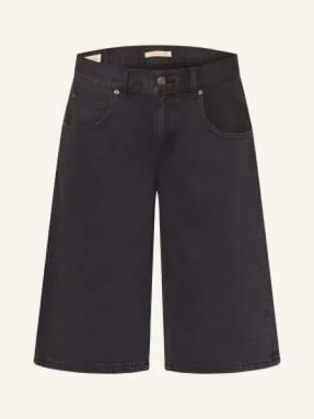 Levi's® Dżinsowe Bermudy schwarz