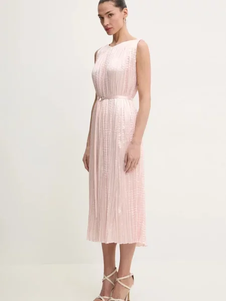 BOSS Rochie de seară roz