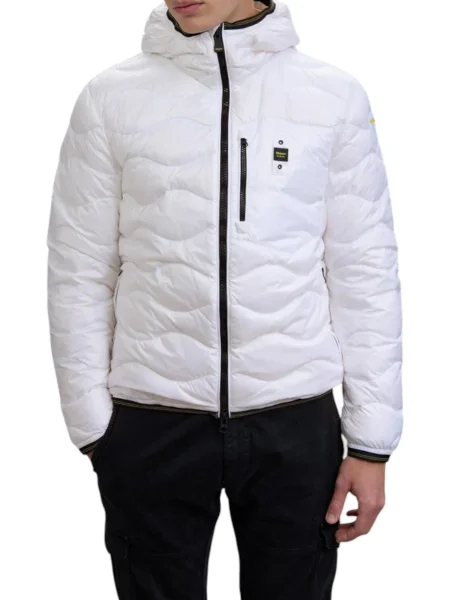 Kabát Blauer bílý