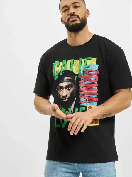 Tricou Mister Tee retro negru