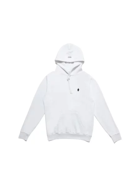 Bluza z kapturem Marcelo Burlon z kapturem biała