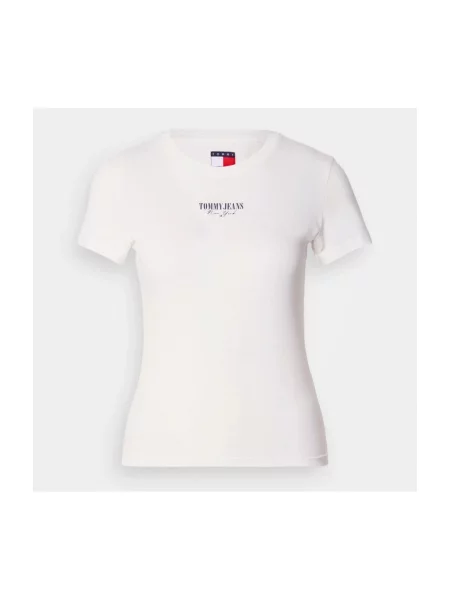 Majica Tommy Hilfiger s autogramom bijela