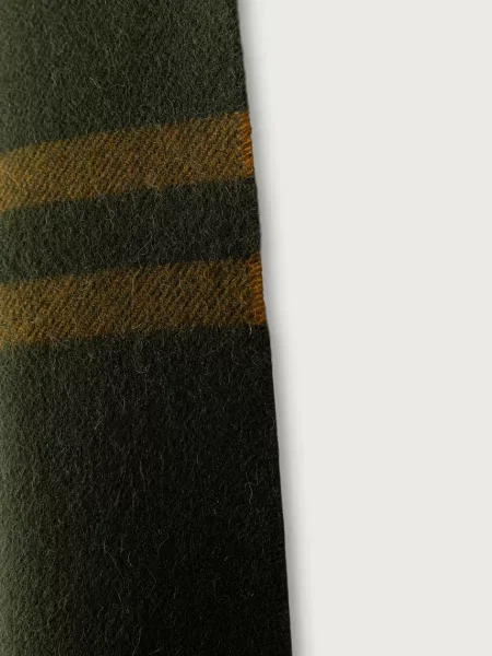 Barbour fular de damă din lână Rosefield verde