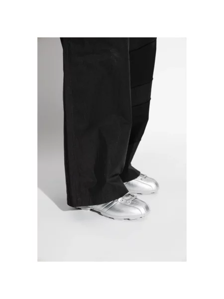 Sneakersy Y-3 skórzane szare