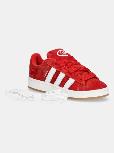 Adidas Originals sneakersy zamszowe Campus czerwony