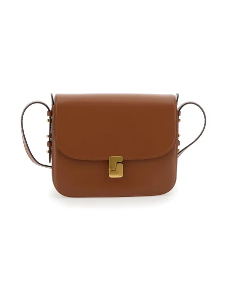 Soeur torebka crossbody skórzana BELLISSIMA MAXI czarna