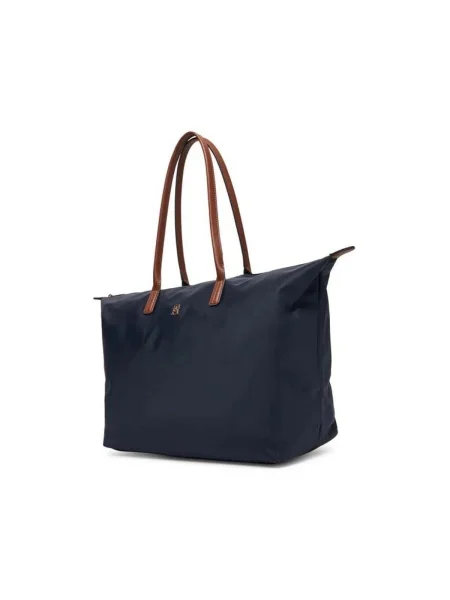 Táska Tommy Hilfiger Popette Maxi Tote Navy Universal kék
