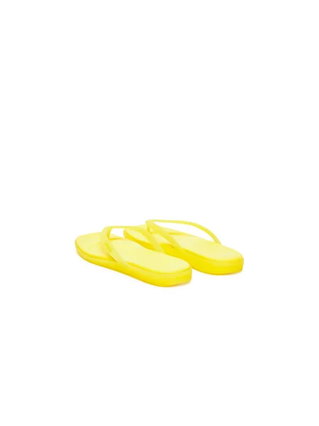 Žabky Crocs Miami Frosted Flip žlutá