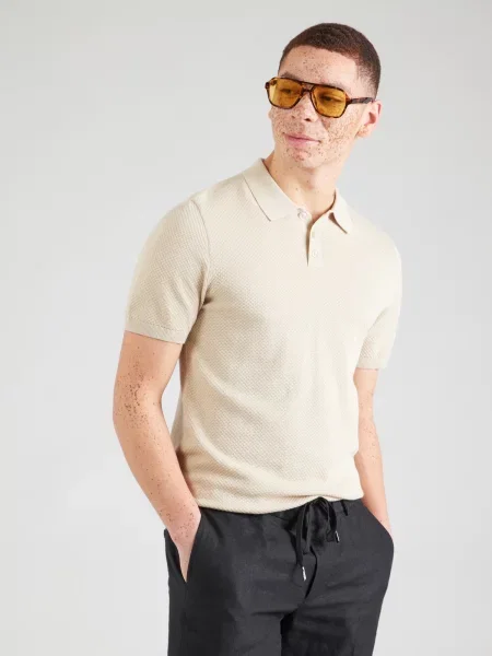DRYKORN Pulover TRITON cappuccino maro