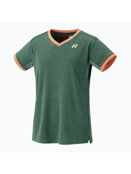 Дамска тениска YONEX Roland Garros Crew Neck olive зелено