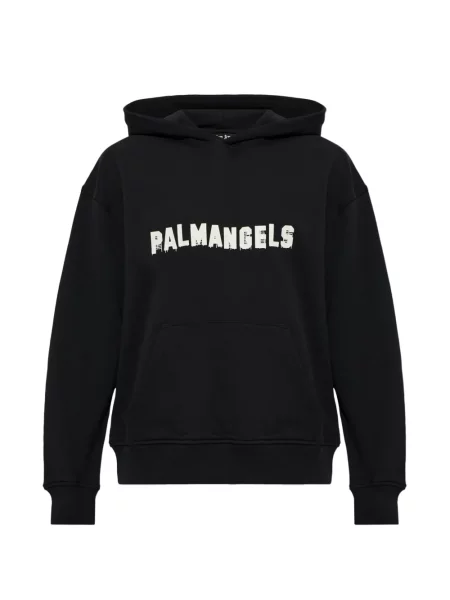 Hanorac cu glugă Palm Angels cu imagine negru
