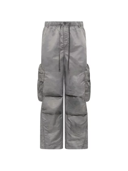Pantaloni cargo Feng Chen Wang gri
