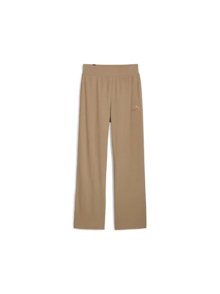 Legginsy do joggningu z wysokim stanem dla kobiet Puma Ess Elevated beżowe