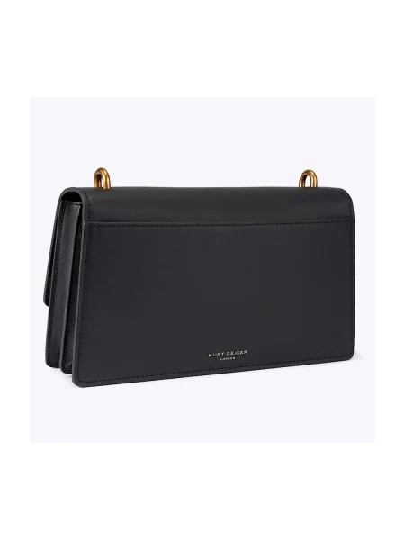 Kurt Geiger London geantă de piele Shoreditch negru