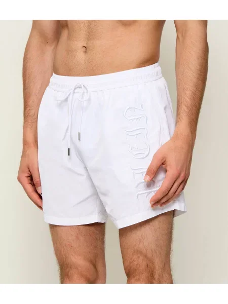 Pantaloni scurți Philipp Plein alb