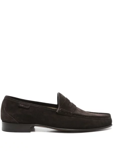 Pantofi loafer Tom Ford maro