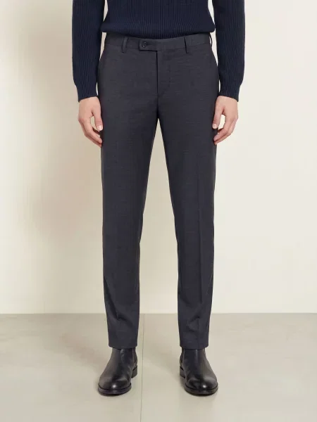 Baldessarini Oblekové Kalhoty Střih Extra Slim Fit night sky