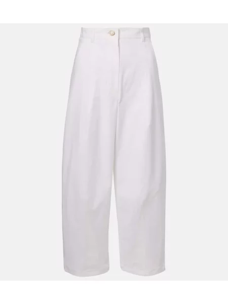 Pantaloni Max Mara alb